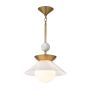 Quintiesse Saucer QN-SAUCER-1P-M-AB-OPAL Suspension lumineuse 1x40W/E27 IP20