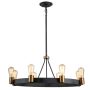 Quintiesse SILAS QN-SILAS-8P-DZ Lustre 8x60W/E27