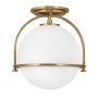 Quintiesse SOMERSET QN-SOMERSET-F-O-HB Lampe de plafond 1x60W/E27