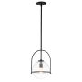 Quintiesse SOMERSET QN-SOMERSET-P-C-BK Suspension lumineuse 1x60W/E27