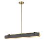 Quintiesse Valise QN-VALISE-LP80-VBS-TL Lampe de plafond 1x30W/LED 2600K 1130lm IP20