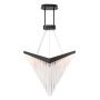 Quintiesse Vivien QN-VIVIEN-P-L-BK Suspension lumineuse 1x40W/LED 3000K 900lm IP20