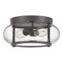 Elstead Lighting QUOIZLE QZ-TRILOGY-FS-OZ Plafonnier 2x60W/E27