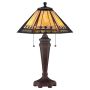 Quoizel ARDEN QZ-ARDEN-TL Lampe de table 2x60W/E27