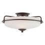 Quoizel Griffin QZ-GRIFFIN-F-PN Plafonnier 3x60W/E27