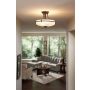 Quoizel GRIFFIN QZ-GRIFFIN-SFM-PN Lampe de plafond 4x60W/E27