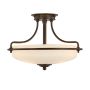 Quoizel GRIFFIN QZ-GRIFFIN-SFS-PN Lampe de plafond 3x60W/E27