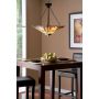 Quoizel INGLENOOK QZ-INGLENOOK-P-B Suspension lumineuse 3x60W/E27
