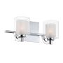 Quoizel Kolt QZ-KOLT2-PC-BATH Applique murale 2x3.5W/G9 IP44