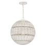 Quoizel Lindendale QZ-LINDENDALE-P-AWH Suspension lumineuse 1x60W/E27 IP44