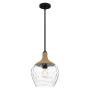 Quoizel Royer QZ-ROYER-1P-MBK Suspension lumineuse 1x60W/E27 IP20