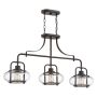 Quoizel Trilogy QZ-TRILOGY-ISLE-OZ Suspension lumineuse 3x60W/E27