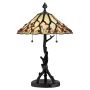 Quoizel Whispering QZ-WHISPERING-TL-VB Lampe de table 2x60W/E27 IP20