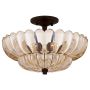 Quoizel Whitecap QZ-WHITECAP-SF-M Lampe de plafond 4x40W/E14 IP20
