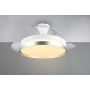 Trio LINDBERG R67382187 Ventilateur 1x40w/led 2700-6500k 4000lm ip20