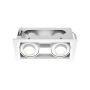 Maytoni Metal Modern DL093-02-10W3K-W Spot encastré 1x20W/LED 3000K 1450lm IP20