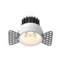 Maytoni Round DL058-7W3K-TRS-W Spot encastré 1x7W/LED 3000K 460lm IP20