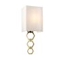 Elstead Lighting Ria RIA-SMALL-AB Applique murale 1x60W/E27