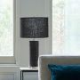 Elstead Lighting RIPPLE RIPPLE-TL-BLK Lampe de table 1x60W/E27