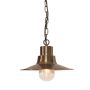 Elstead Lighting SHELDON SHELDON-CH-BR Suspension lumineuse 1x60W/E27 IP44