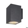 SLV ENOLA SQUARE 1003437 Applique murale 1x36W/LED 3000/4000K 3700LM IP65