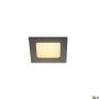 SLV FRAME BASIC 112720 Spot encastré 1x8.3W/LED 3000K 600LM IP20