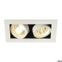 SLV KADUX 115521 Spot encastré 2x50W/GU10 IP20