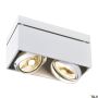 SLV KARDAMOD 117111 Spot en saillie 2x75W/GU10/ES111 IP20