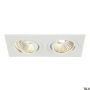 SLV NEW TRIA 1 SET 113921 Spot encastré 2x14W/LED 3000K 1250LM IP20