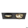 SLV NEW TRIA 113840 Spot encastré 2x75W/GU10/ES111 IP20