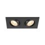 SLV NEW TRIA® 1008510 Spot encastré 2x10W/GU10