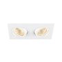 SLV NEW TRIA® 1008511 Spot encastré 2x13.6W/LED 2700K 1220lm