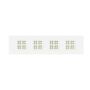 SLV PAVANNO 1010124 Panneau LED 4x22W/LED 3000K/4000K/5000K 3582lm|6567lm
