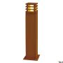 SLV RUSTY 229421 Lampe sur pied 1x11W/E27 IP55