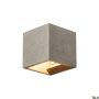 SLV SOLID CUBE 1000911 Applique murale 1x25W/G9 IP20