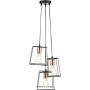 Dar Lighting Tower TOW0322 Suspension lumineuse 3x60w/e27
