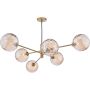 Dar Lighting Vignette VIG0645-11 Suspension lumineuse 6x40w/g9 ip20