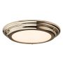 Elstead Lighting WELLAND WELLAND-F-PB Plafonnier 1x25W/LED 2250LM IP44