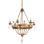 Elstead Lighting WINDSOR WINDSOR6-GOLD Lustre 6x60W/E14