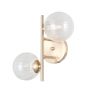Italux Toledo WL-40717-2-HBR Applique murale 2x5W/G9 IP20