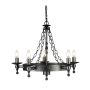 Elstead Lighting WARWICK WR5-GRAPHITE Lustre 5x60W/E14