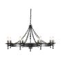 Elstead Lighting WARWICK WR8-GRAPHITE Lustre 8x60W/E14
