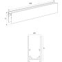Maxlight MAX NT0013 Accessoire de montage ip20