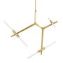 King Home CANDELABR XCP8053-6.GOLD Suspension lumineuse 4x3,5W/G9 IP20