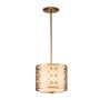 Elstead Lighting Ziggy ZIGGY-1P-S-LG Suspension lumineuse 2x40 W/E14