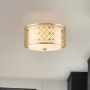 Elstead Lighting Ziggy ZIGGY-F-M-LG Plafonnier 2x60 W/E27