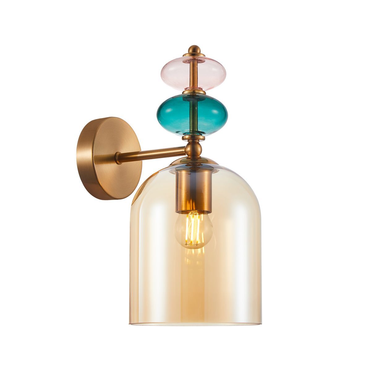 Italux-Busco-WL-30263-1B-BRO-AMB-ITXWL-30263-1BBROAMB