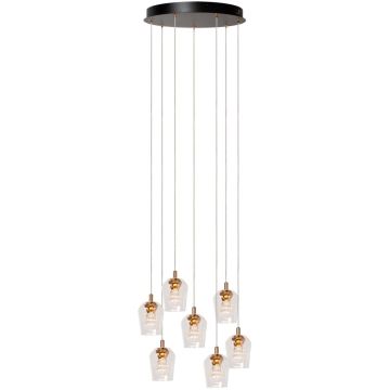 Lucide BERLIANE 00430/28/60 Suspension lumineuse 7x4w/led 2700k 150lm ip20