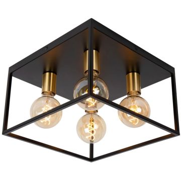 Lucide RUBEN 00124/14/30 Plafonnier 4x40w/e27 ip20