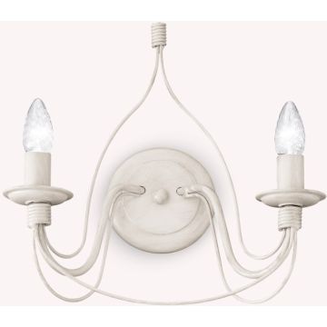 Ideal Lux CORTE 028460 Applique murale 2x40W/E14 ip20